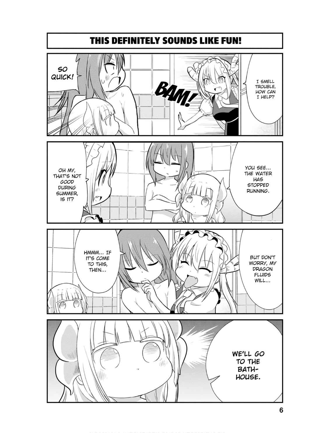 Page 2 Chapter 71 Kobayashi-san Chi no Maid Dragon: Kanna no Nichijou