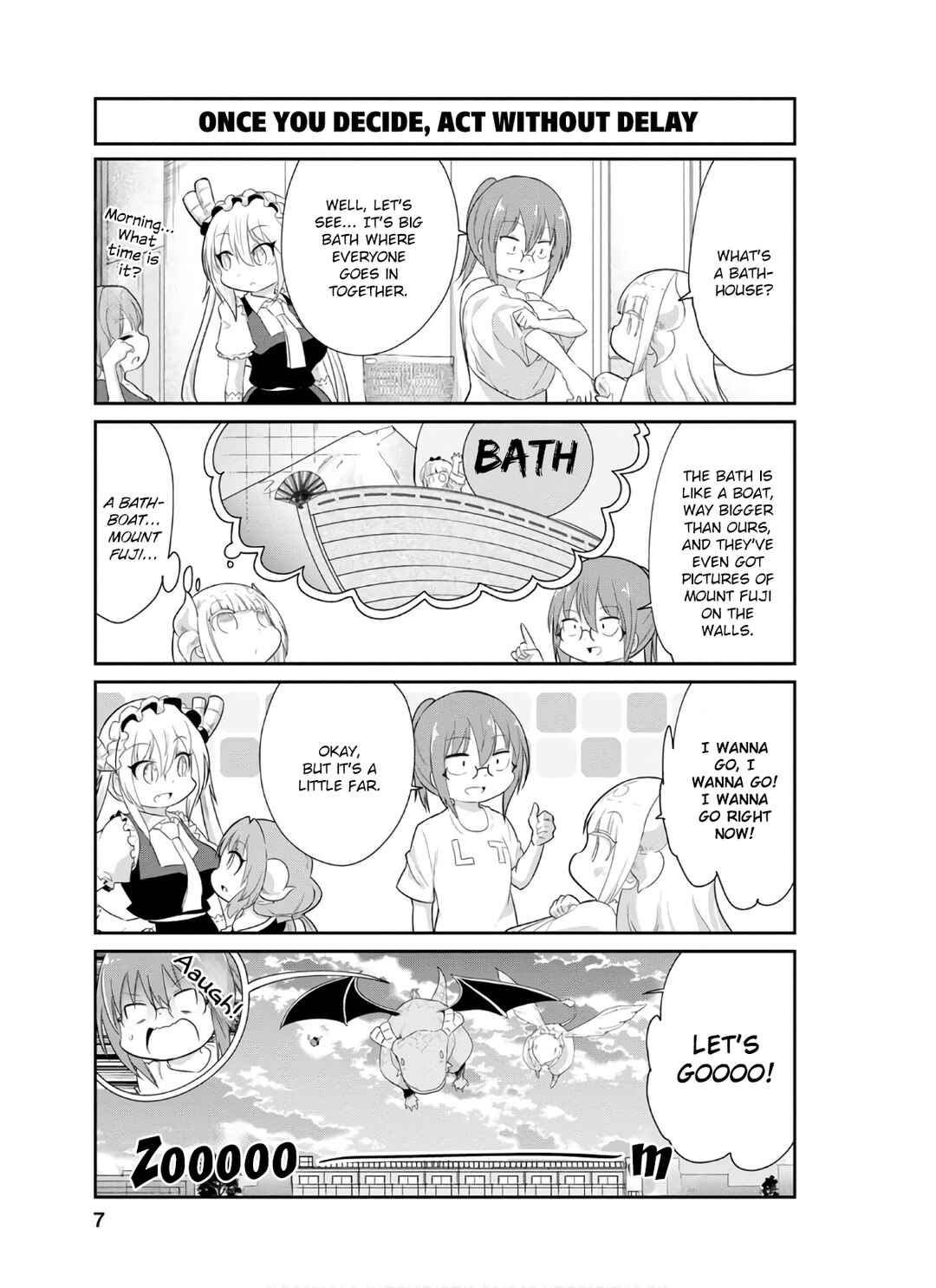 Page 3 Chapter 71 Kobayashi-san Chi no Maid Dragon: Kanna no Nichijou