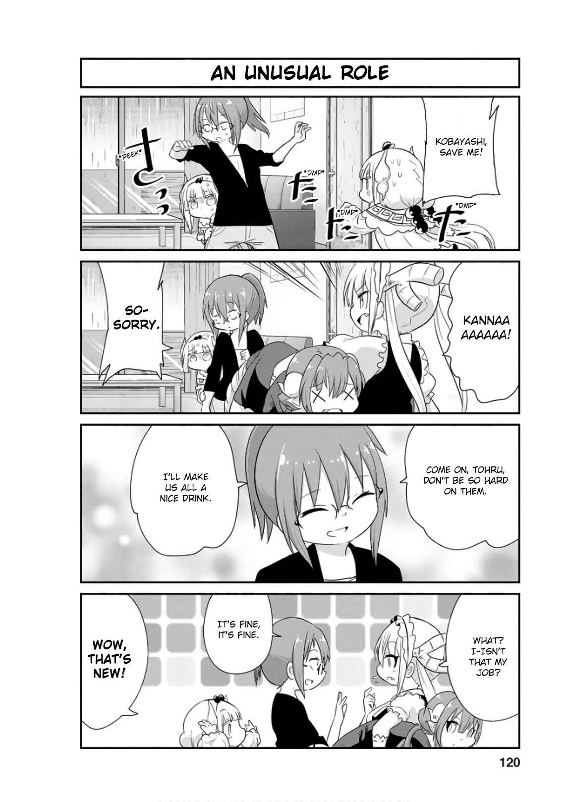 Page 10 Chapter 59 Kobayashi-san Chi no Maid Dragon: Kanna no Nichijou