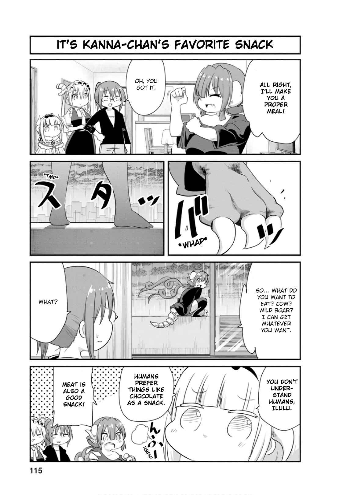 Page 5 Chapter 59 Kobayashi-san Chi no Maid Dragon: Kanna no Nichijou