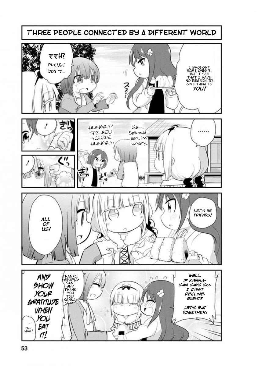 Page 9 Chapter 34 Kobayashi-san Chi no Maid Dragon: Kanna no Nichijou