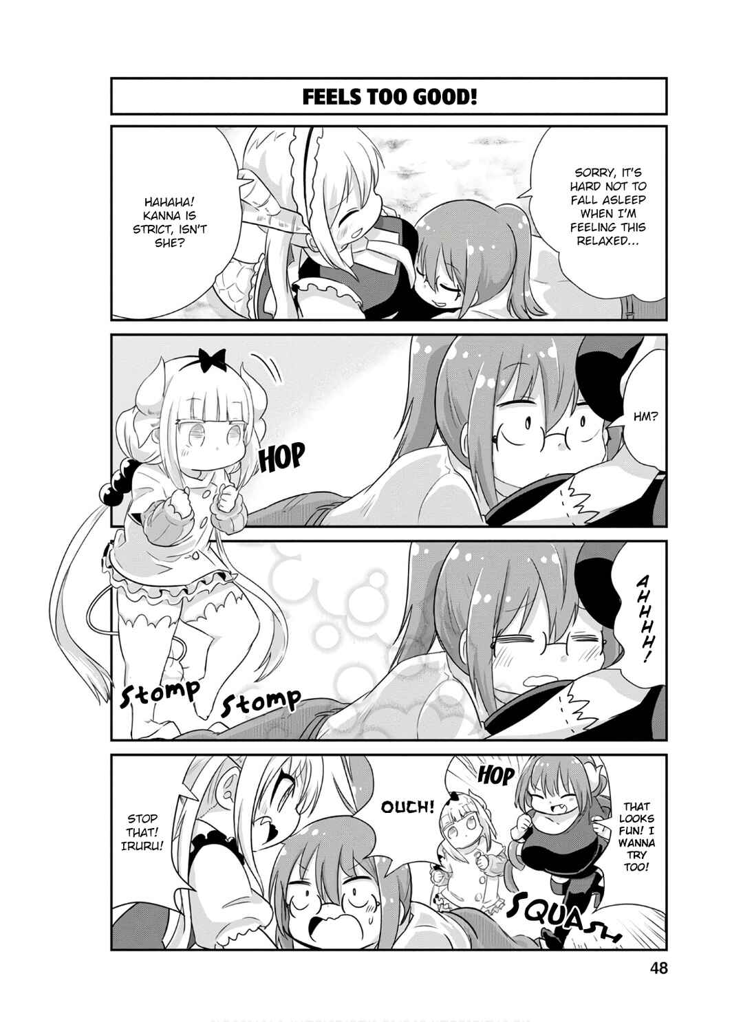 Page 4 Chapter 74 Kobayashi-san Chi no Maid Dragon: Kanna no Nichijou