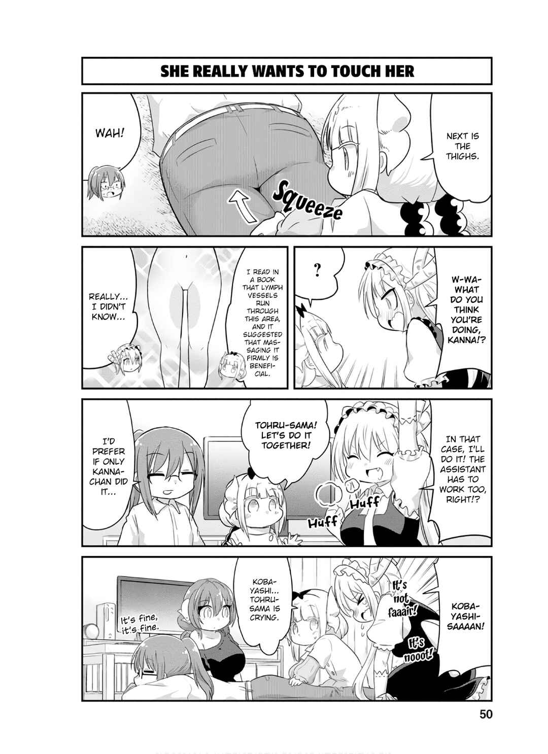 Page 6 Chapter 74 Kobayashi-san Chi no Maid Dragon: Kanna no Nichijou
