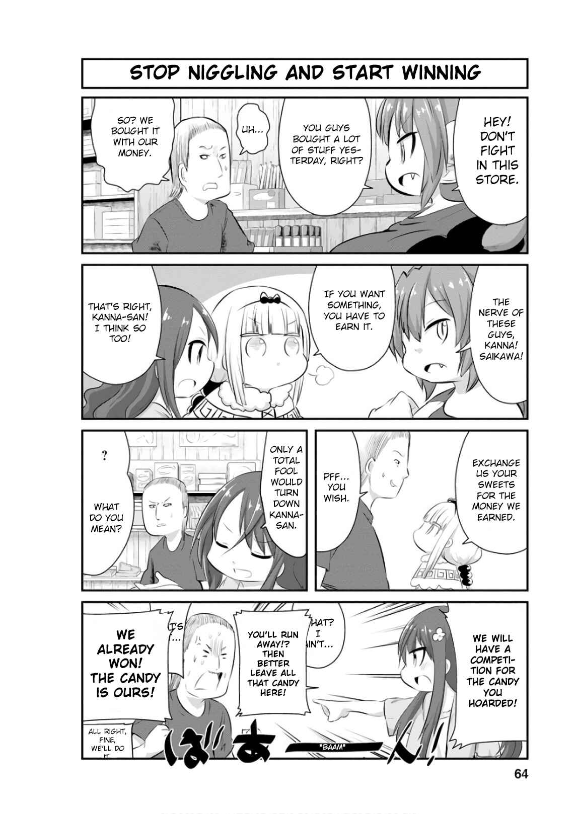 Page 8 Chapter 55 Kobayashi-san Chi no Maid Dragon: Kanna no Nichijou