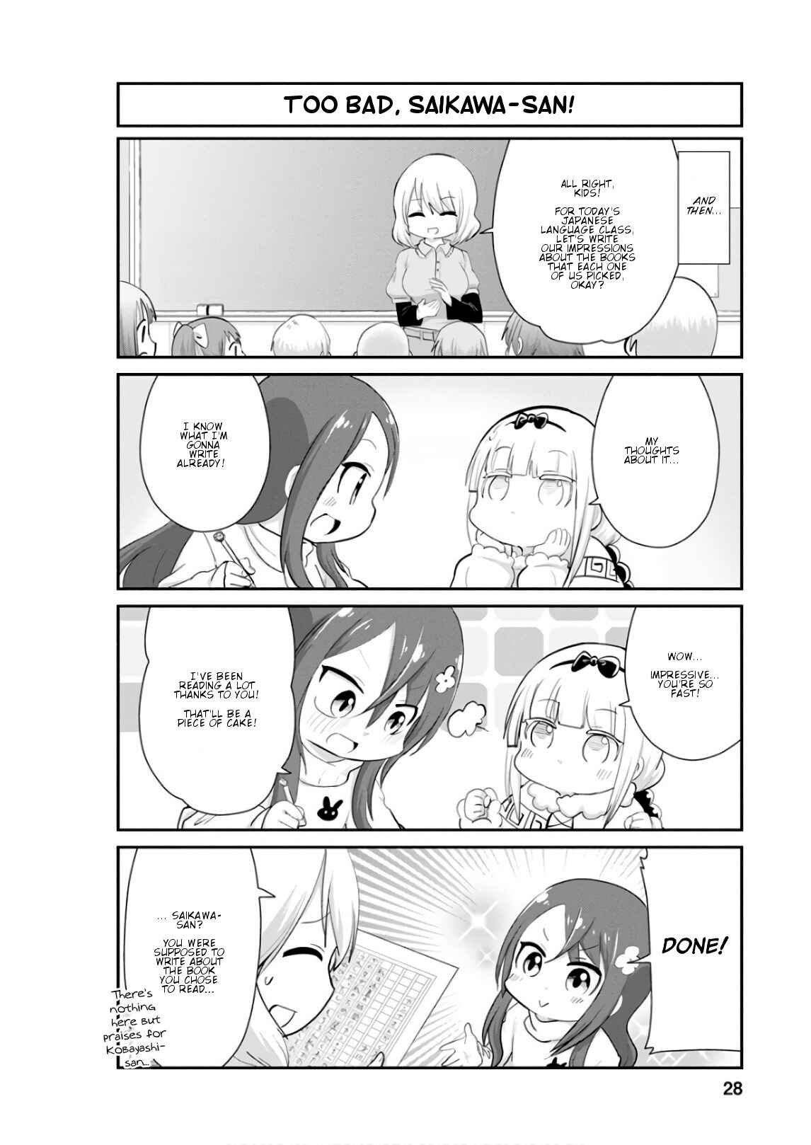 Page 10 Chapter 52 Kobayashi-san Chi no Maid Dragon: Kanna no Nichijou
