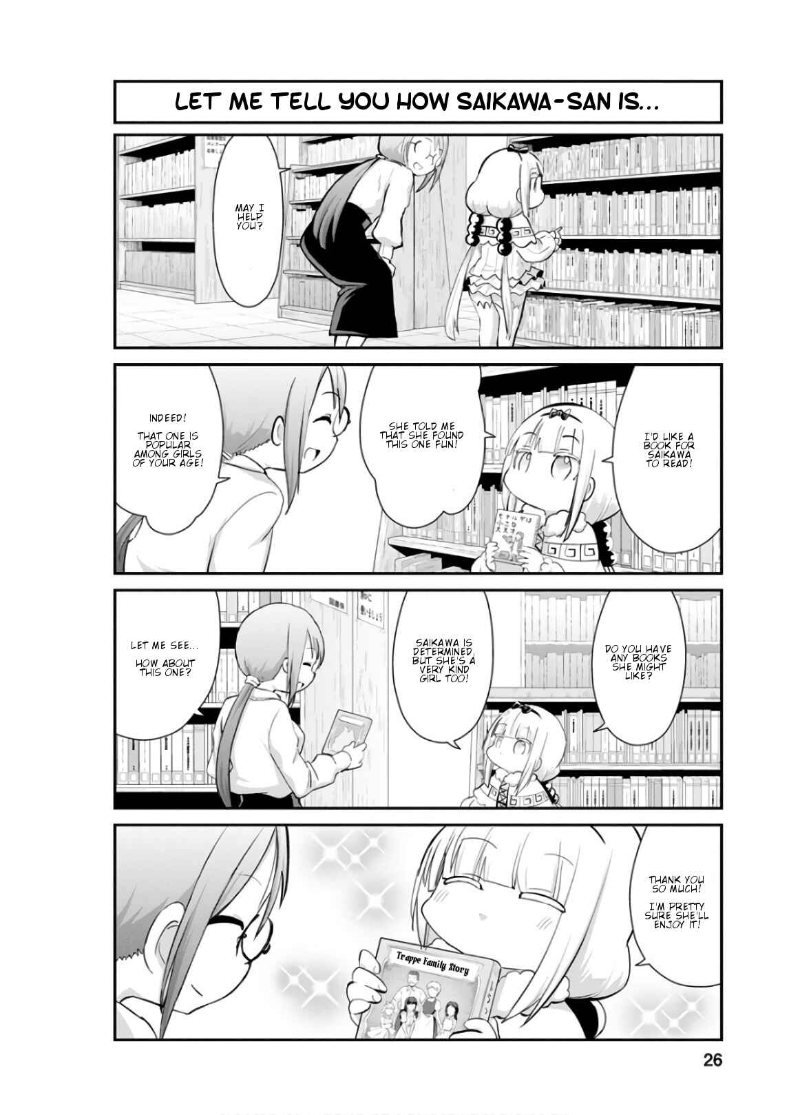 Page 8 Chapter 52 Kobayashi-san Chi no Maid Dragon: Kanna no Nichijou