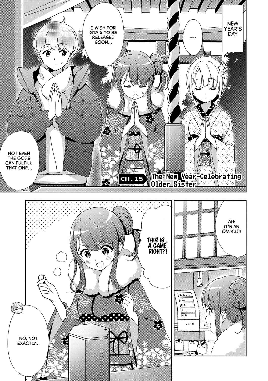 Page 2 Chapter 15 Onee-chan wa Game wo Suruto Hito ga Kawaru Onee-chan