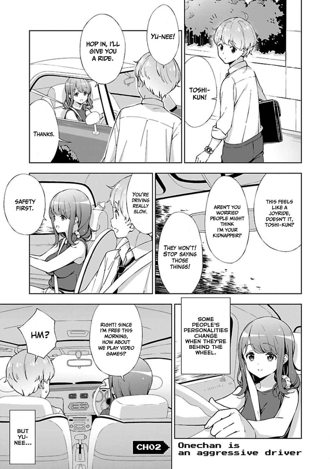 Page 1 Chapter 2 Onee-chan wa Game wo Suruto Hito ga Kawaru Onee-chan