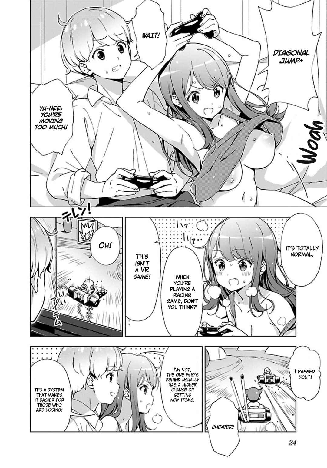 Page 4 Chapter 2 Onee-chan wa Game wo Suruto Hito ga Kawaru Onee-chan