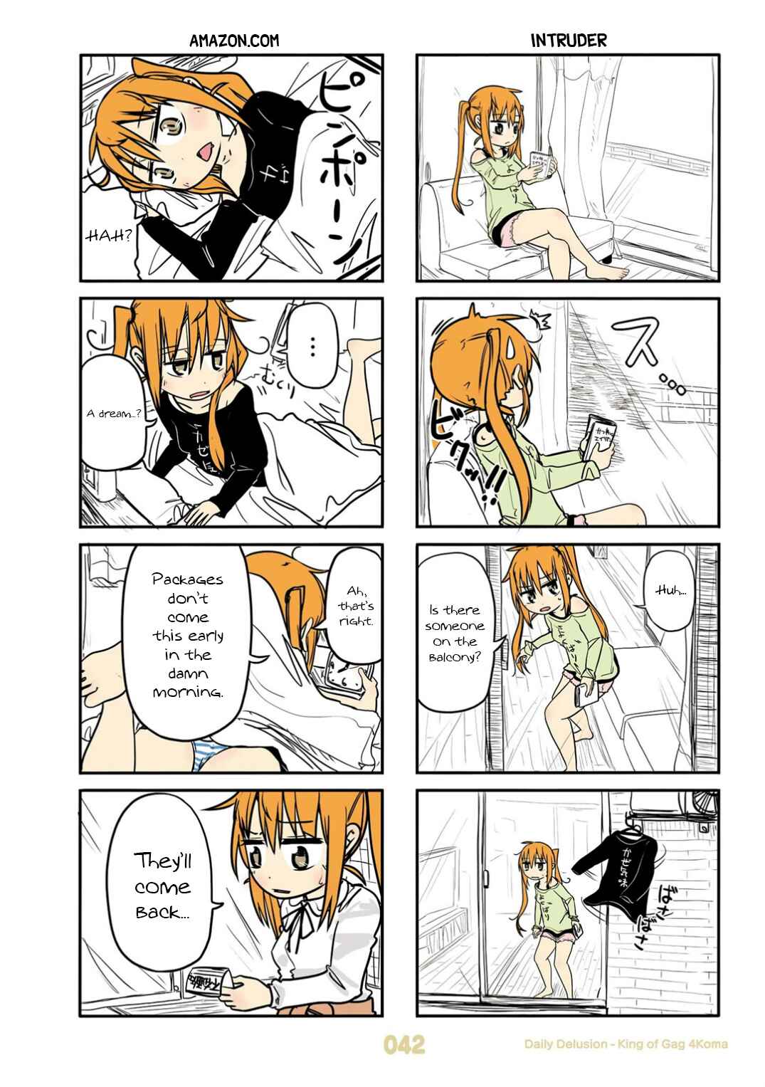 Page 2 Chapter 21 Jibun ga Twintail no Kawaii Onnanoko da to Omoikonde, Kyou no Dekigoto wo 4koma ni Suru