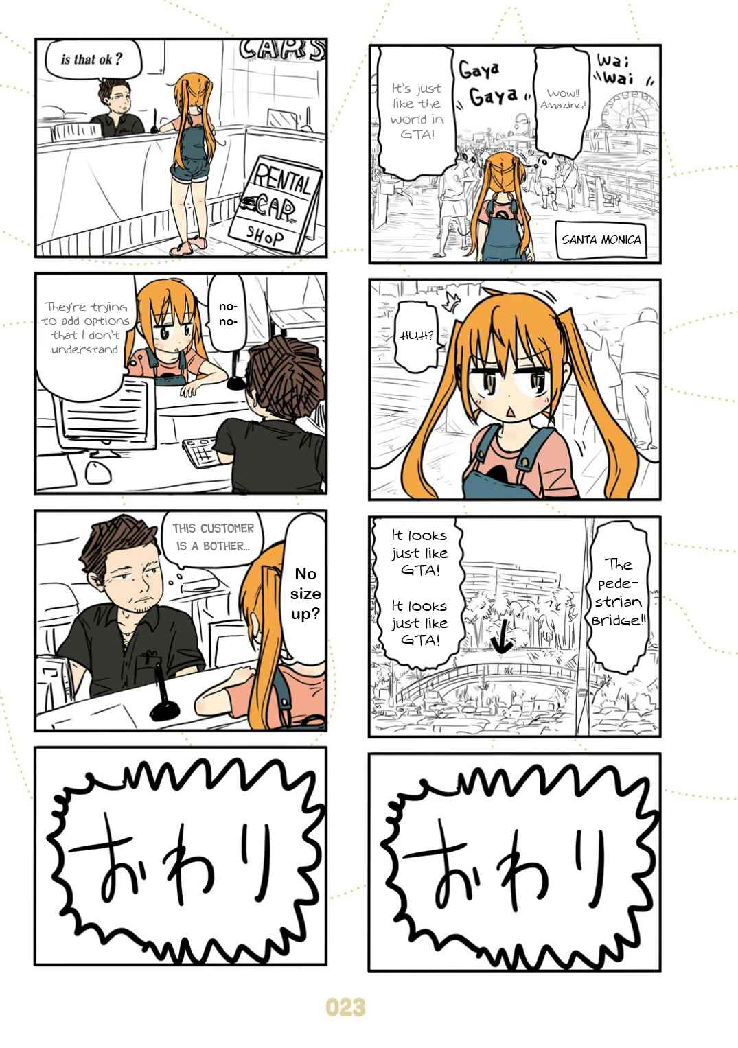 Page 3 Chapter 20 Jibun ga Twintail no Kawaii Onnanoko da to Omoikonde, Kyou no Dekigoto wo 4koma ni Suru