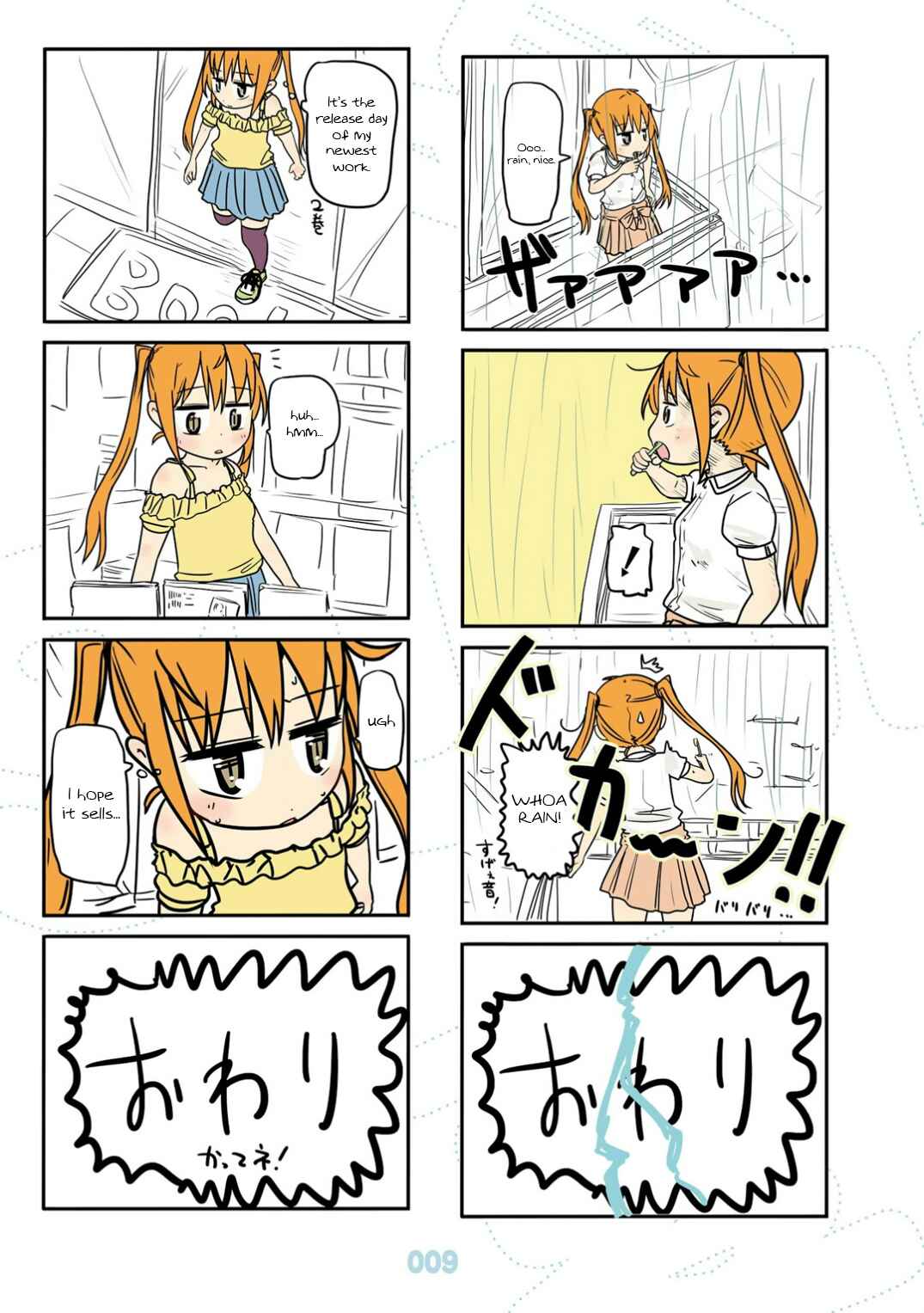 Page 11 Chapter 19 Jibun ga Twintail no Kawaii Onnanoko da to Omoikonde, Kyou no Dekigoto wo 4koma ni Suru