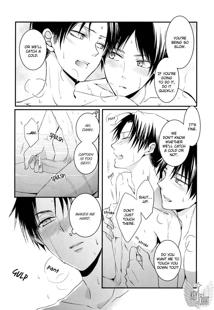 Page 14 Chapter Unknown_52bf Attack on Titan - My Lover is a Clean Freak (Doujinshi)