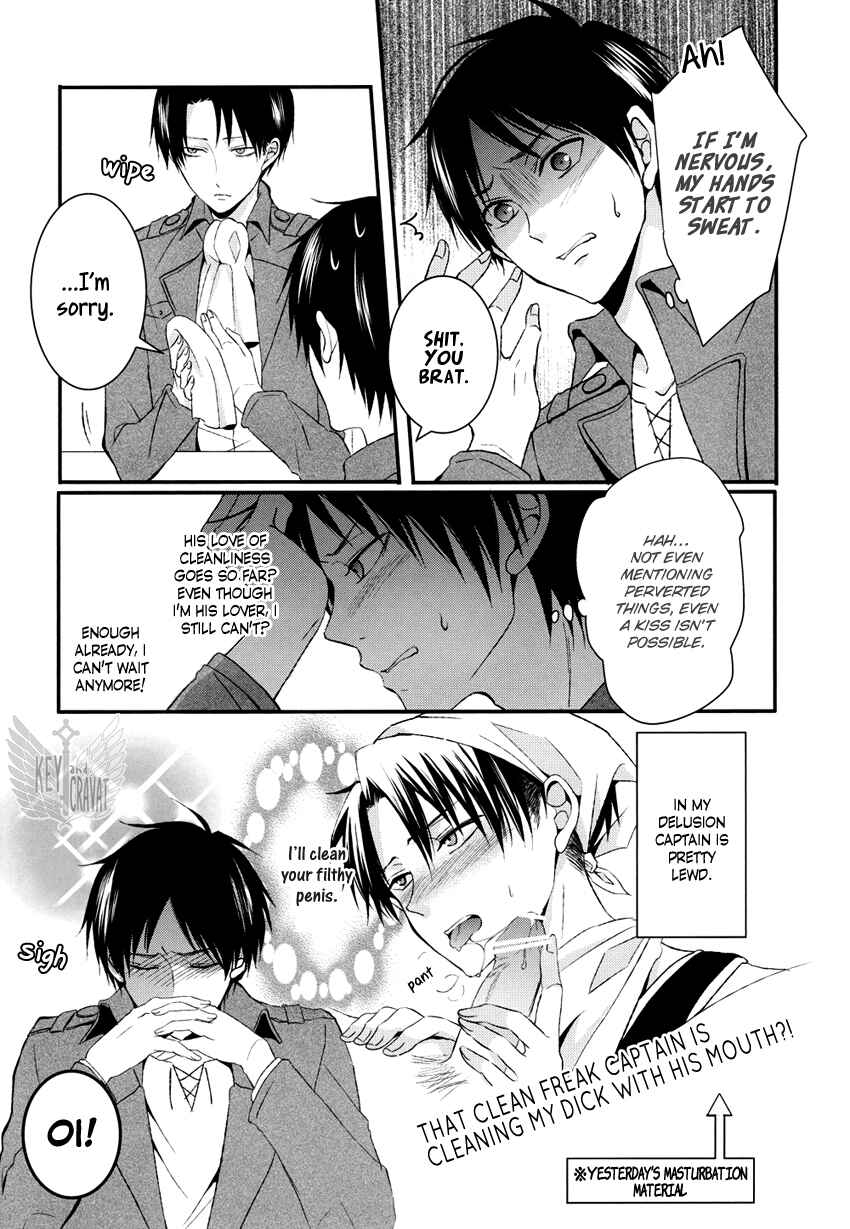 Page 6 Chapter Unknown_52bf Attack on Titan - My Lover is a Clean Freak (Doujinshi)