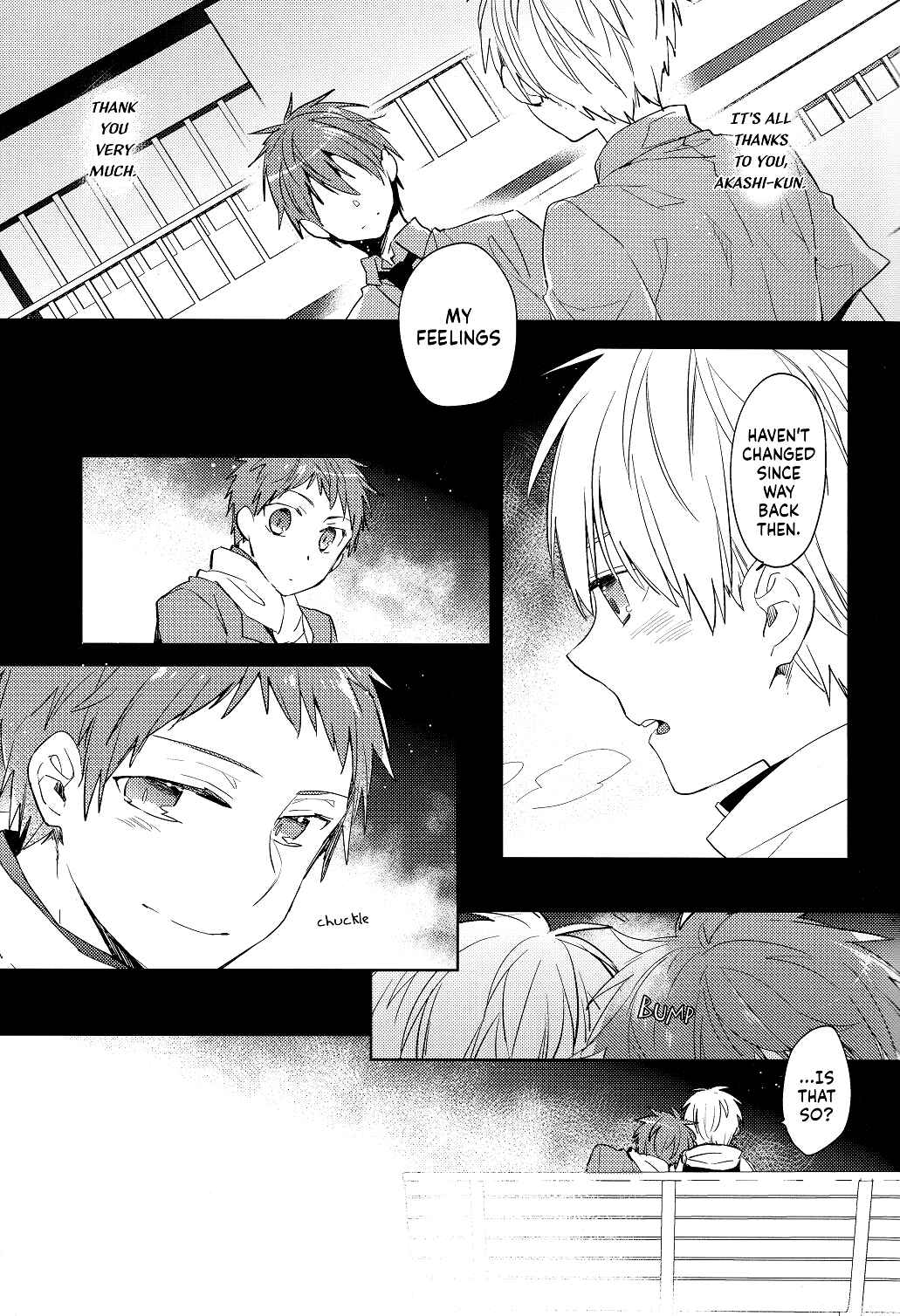 Page 21 Chapter Unknown_3361 Kuroko no Basket - Your Color (Doujinshi)