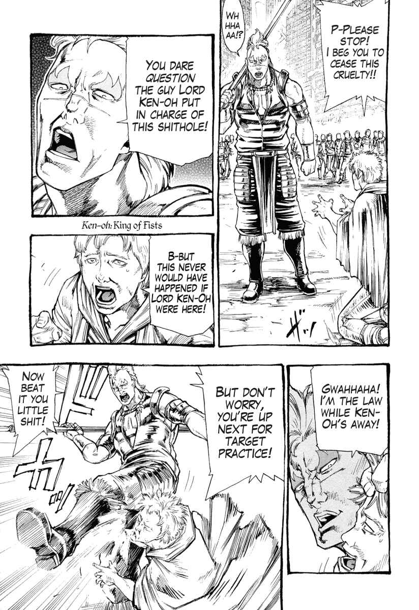 Page 9 Chapter 1 Fist of the North Star Gaiden - Garuda of the Golden Wing - Prehistory of the Nanto Goshasei