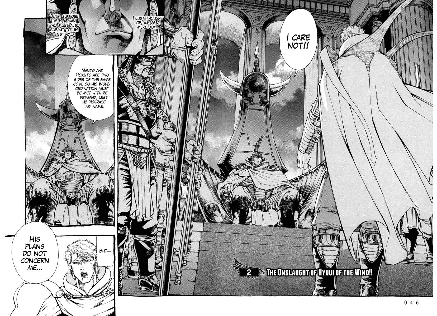 Page 2 Chapter 2 Fist of the North Star Gaiden - Garuda of the Golden Wing - Prehistory of the Nanto Goshasei