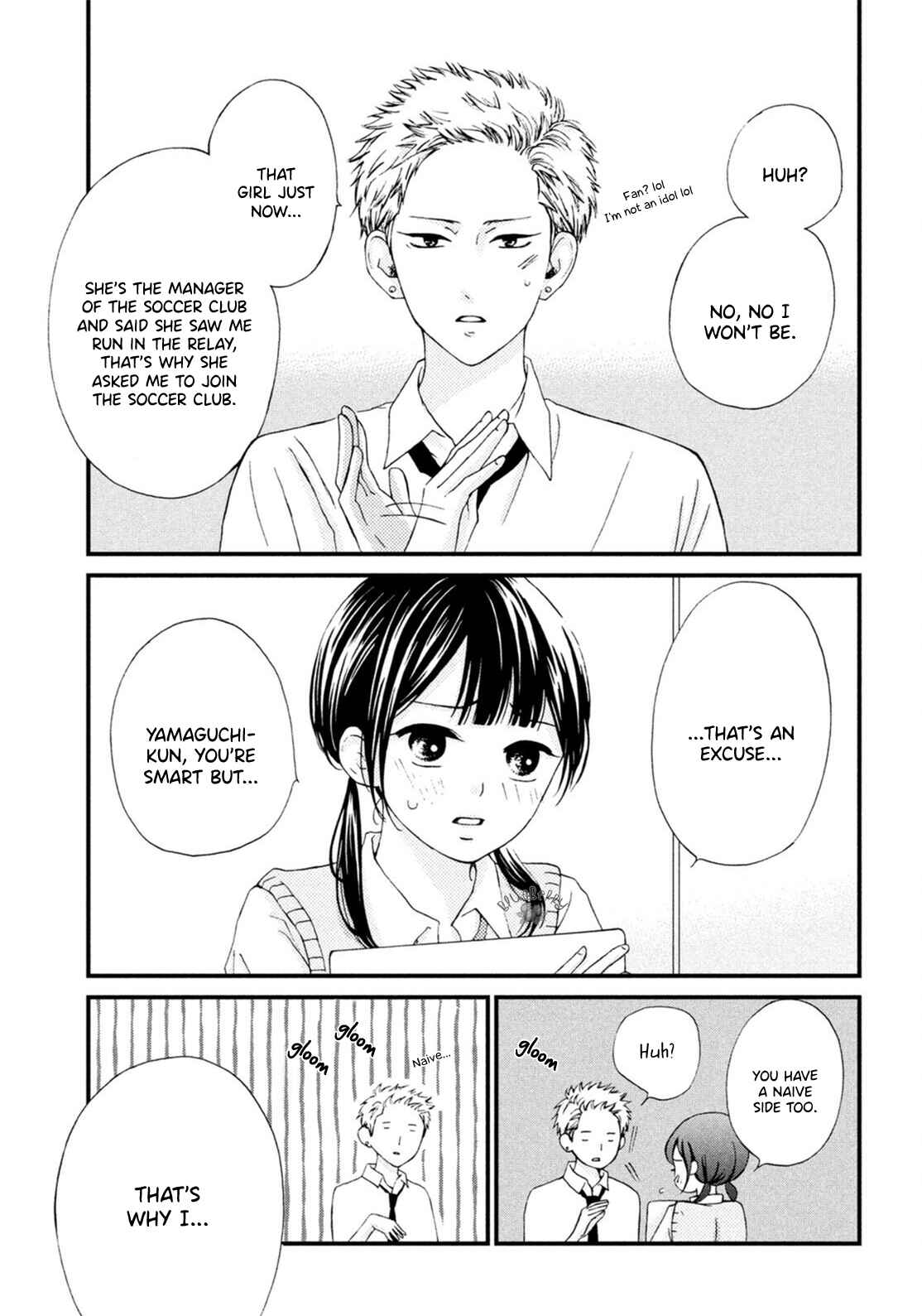 Page 36 Chapter 18 Yamaguchi-kun wa Warukunai