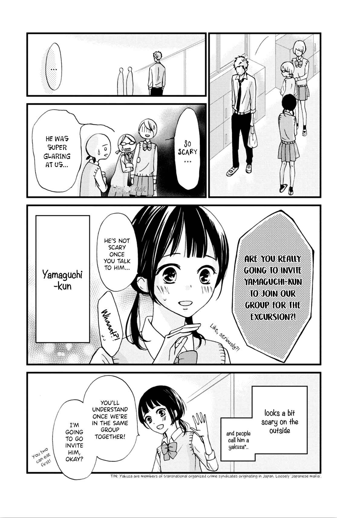 Page 7 Chapter 3 Yamaguchi-kun wa Warukunai