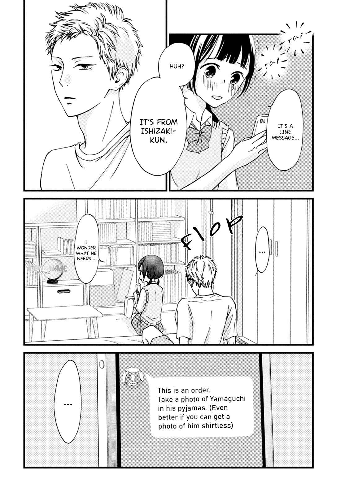 Page 23 Chapter 6 Yamaguchi-kun wa Warukunai