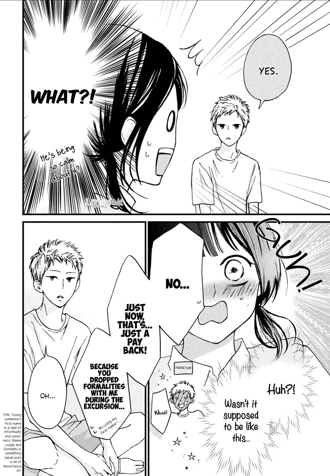 Page 33 Chapter 6 Yamaguchi-kun wa Warukunai
