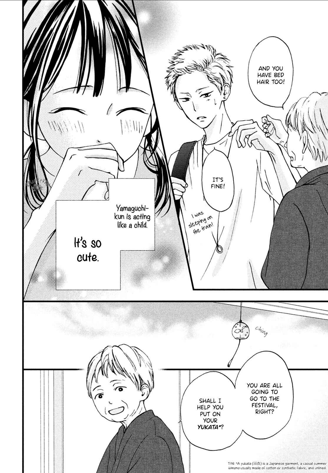 Page 17 Chapter 8 Yamaguchi-kun wa Warukunai