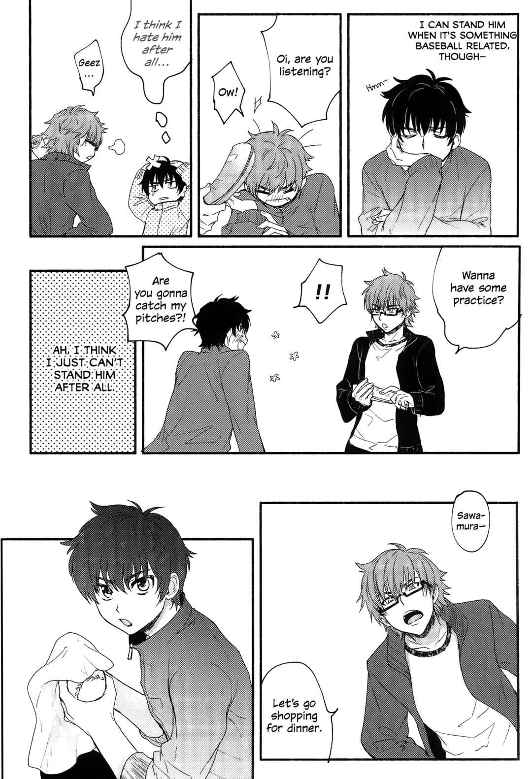Page 11 Chapter Unknown_2359 Ace of Diamond - Sparkling, Twinkling, Shattering (Doujinshi)