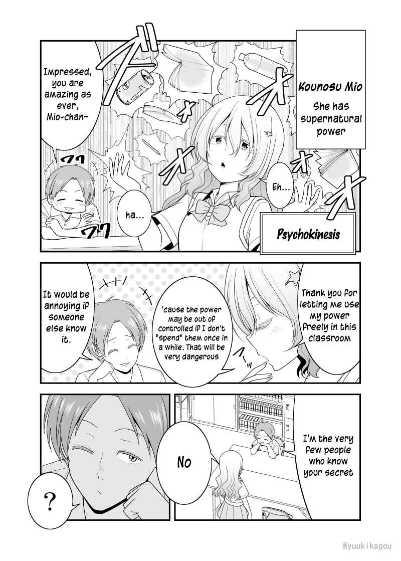 Page 1 Chapter 2 The JK with Supernatural Powers and the Normal Senpai