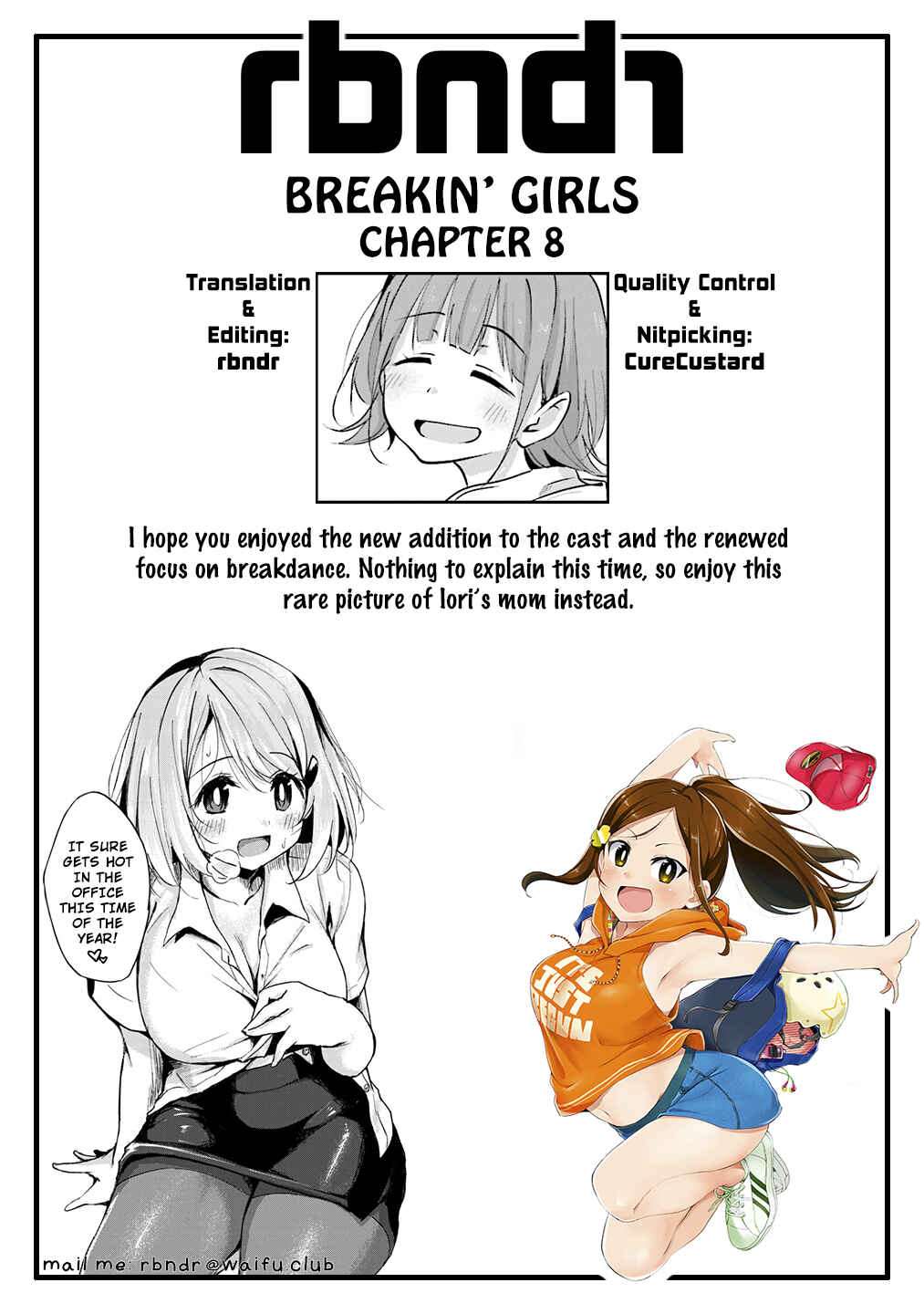 Page 27 Chapter 8 Breakin Girls!
