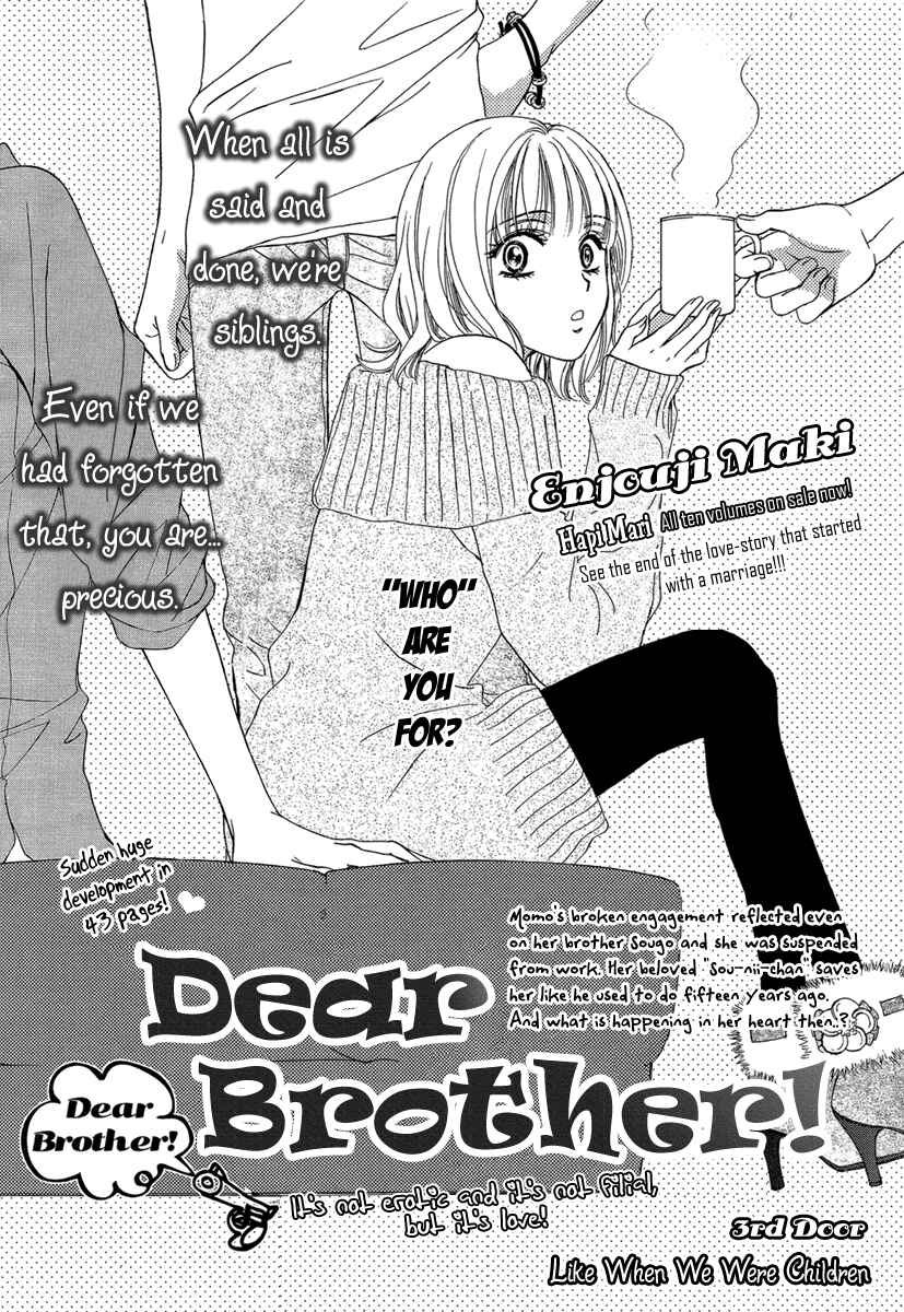 Page 1 Chapter 3 Dear Brother!