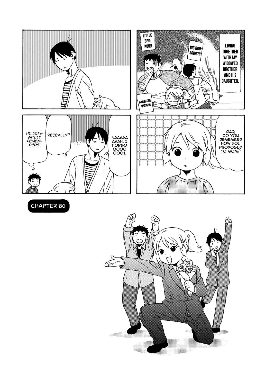 Page 2 Chapter 80 Chichi to Hige-Gorilla to Watashi
