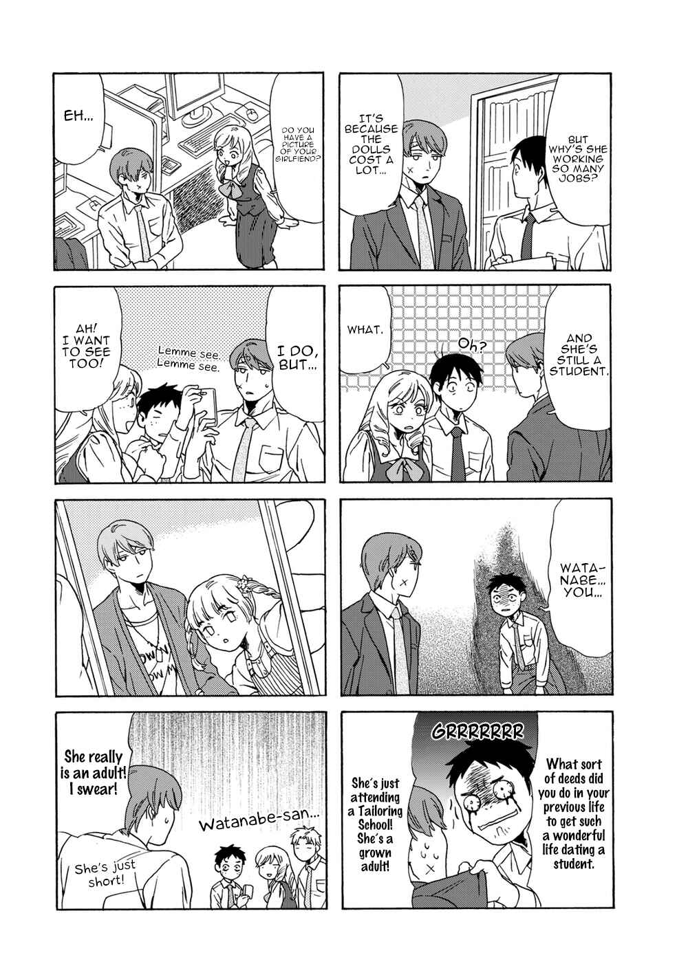 Page 3 Chapter 57 Chichi to Hige-Gorilla to Watashi