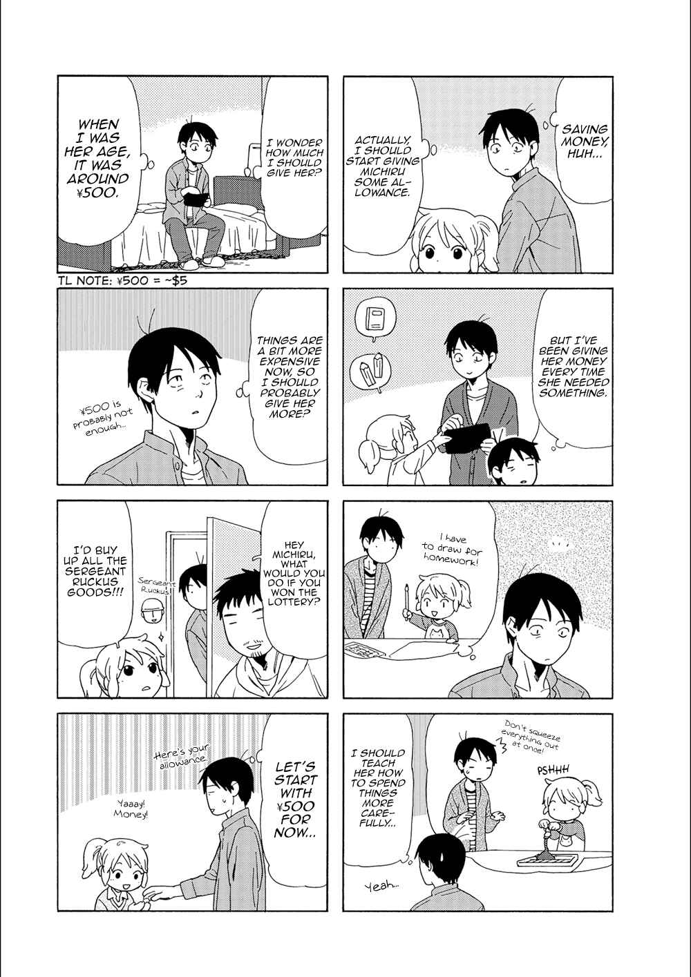 Page 6 Chapter 85 Chichi to Hige-Gorilla to Watashi
