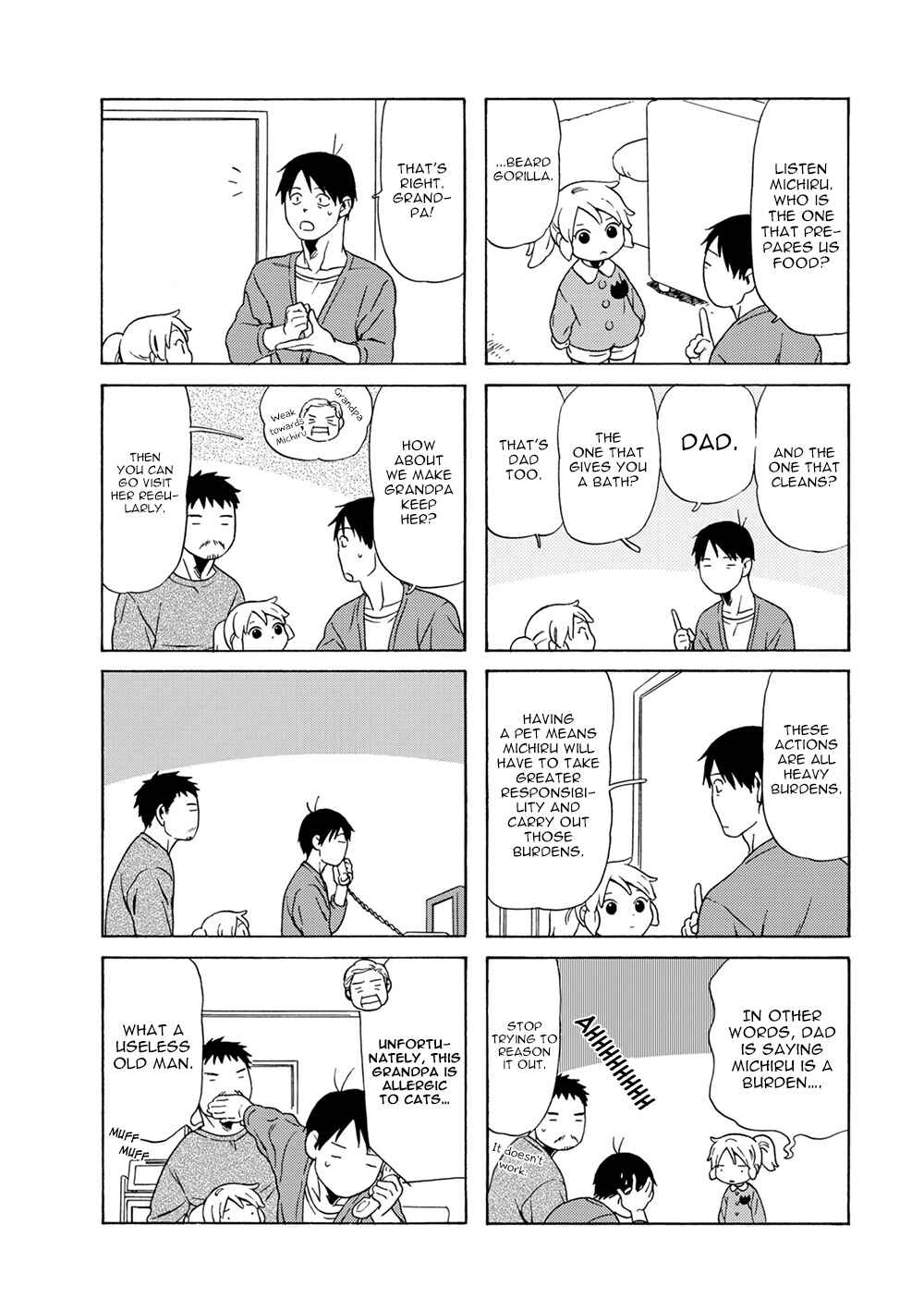 Page 4 Chapter 59 Chichi to Hige-Gorilla to Watashi