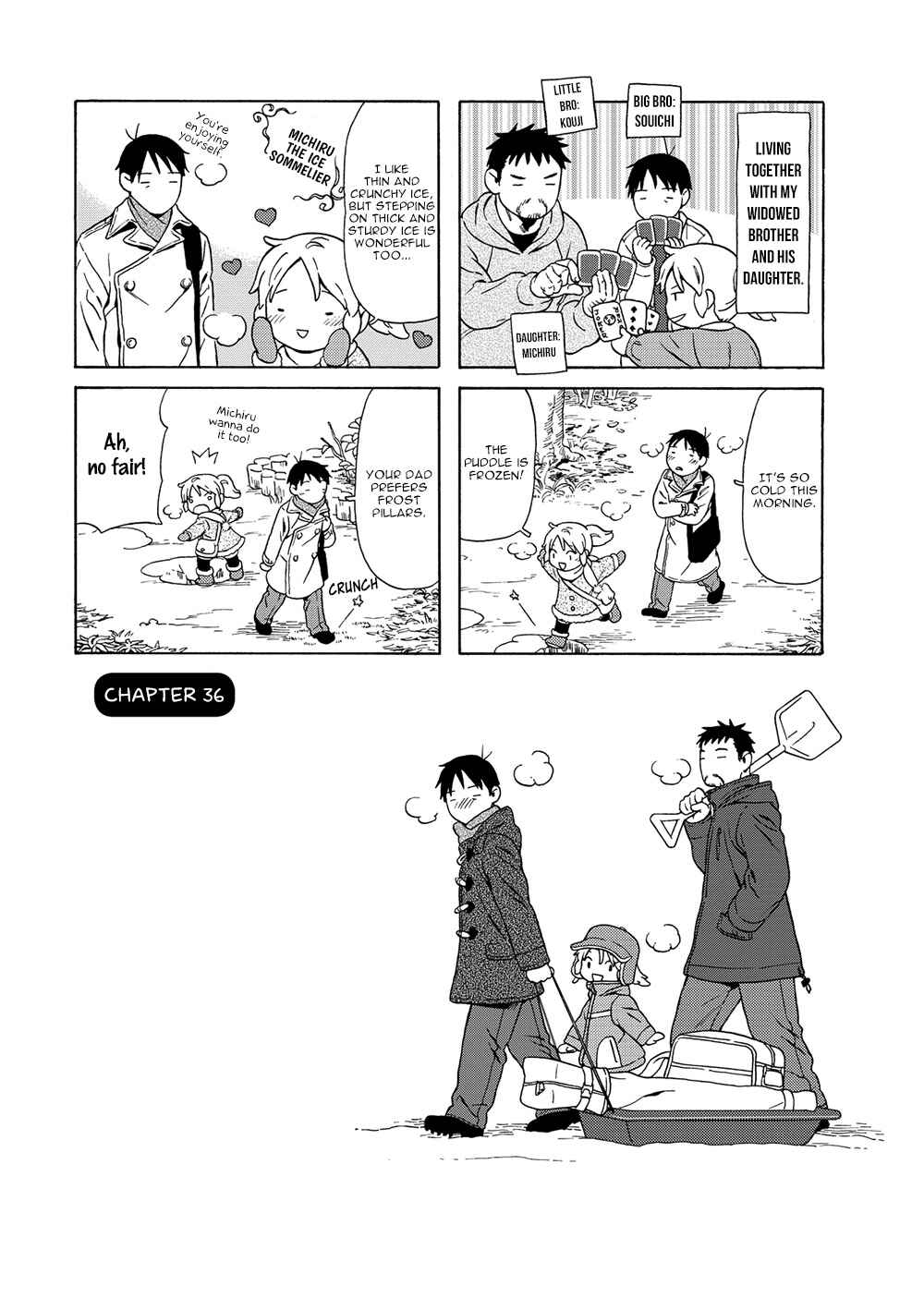 Page 1 Chapter 36 Chichi to Hige-Gorilla to Watashi