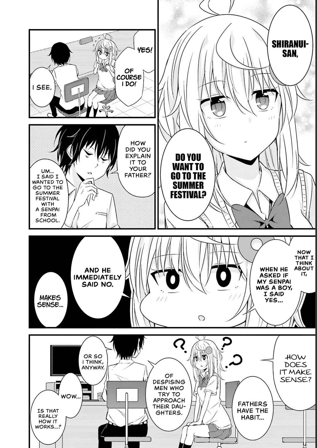 Page 4 Chapter 12 Senpai, Chotto ii Desu ka?