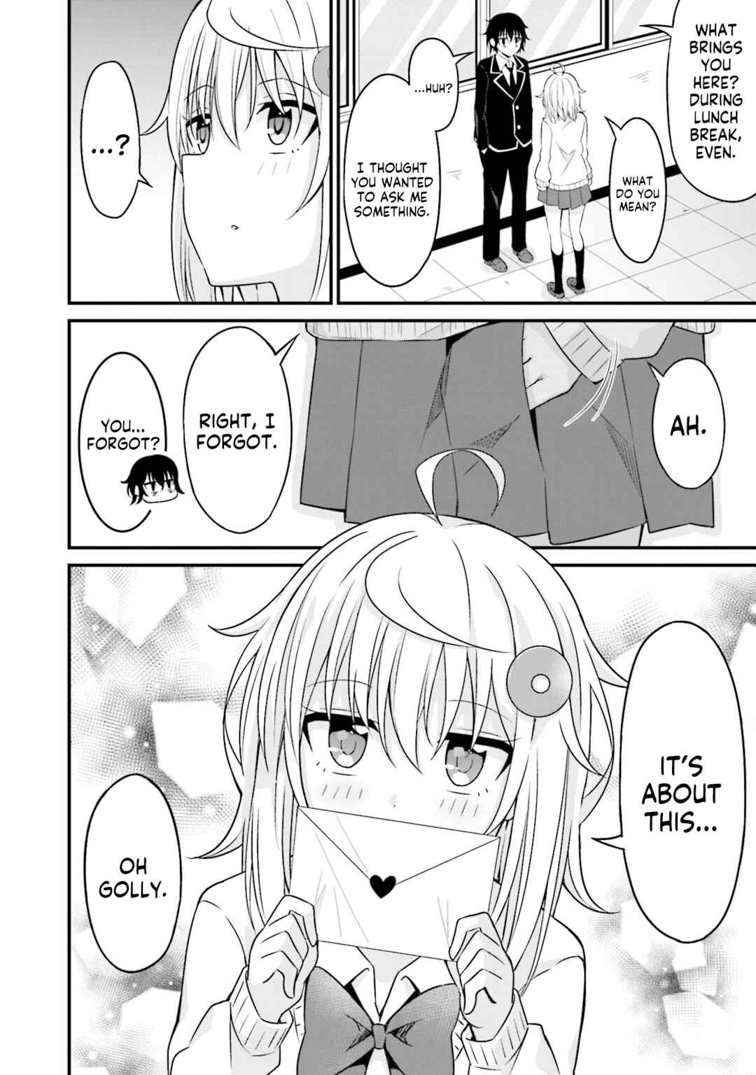 Page 8 Chapter 2 Senpai, Chotto ii Desu ka?