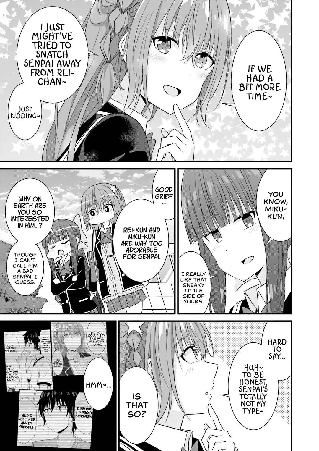 Page 21 Chapter 19 Senpai, Chotto ii Desu ka?
