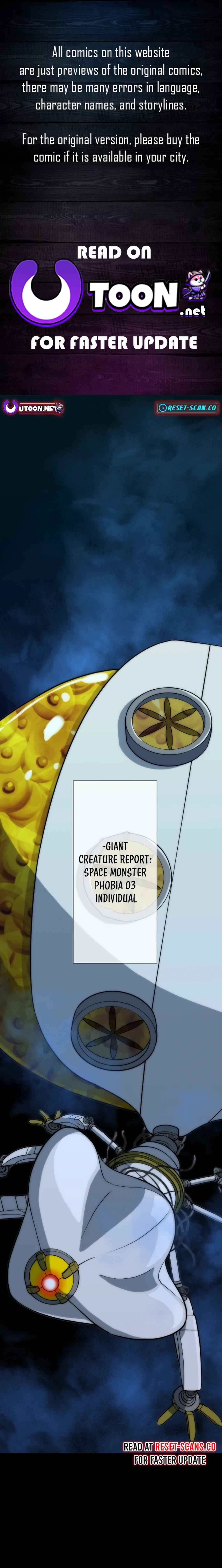 Page 1 Chapter 5 Dai Uchuu Kaijuu Dai Bouei Taisen
