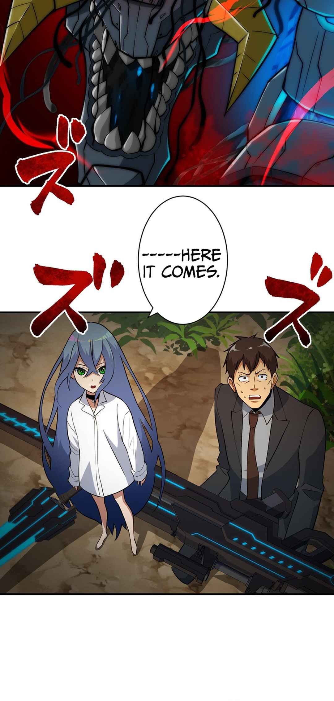 Page 111 Chapter 1 Dai Uchuu Kaijuu Dai Bouei Taisen
