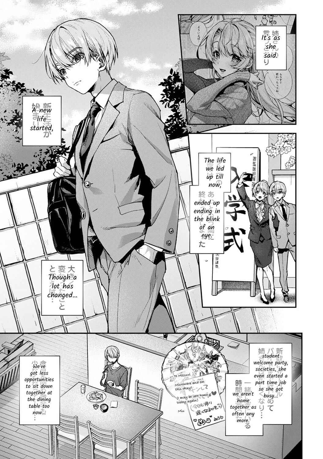Page 4 Chapter 9.2 Boku-tachi wa Onee-chan no Toriko