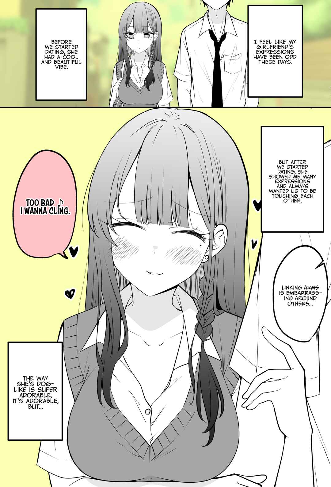 Page 1 Chapter 72 Mechamecha Kininatteru Gyaru ga Nanka Yabee Kanji ni Natteku Yatsu