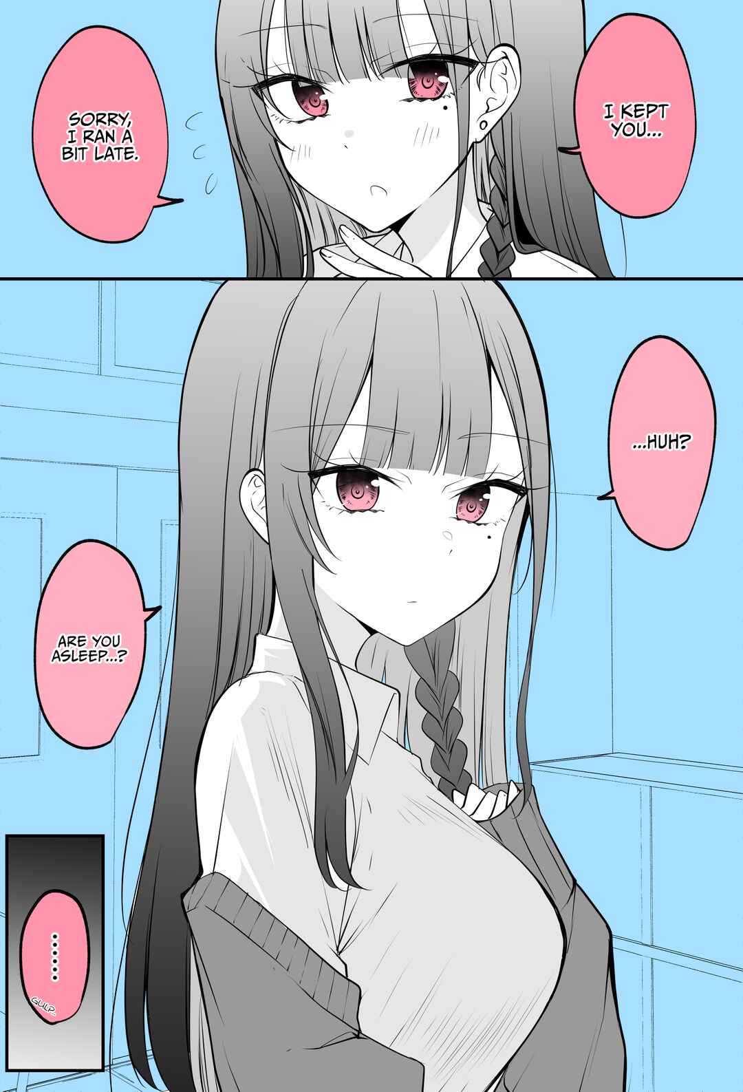 Page 1 Chapter 74 Mechamecha Kininatteru Gyaru ga Nanka Yabee Kanji ni Natteku Yatsu