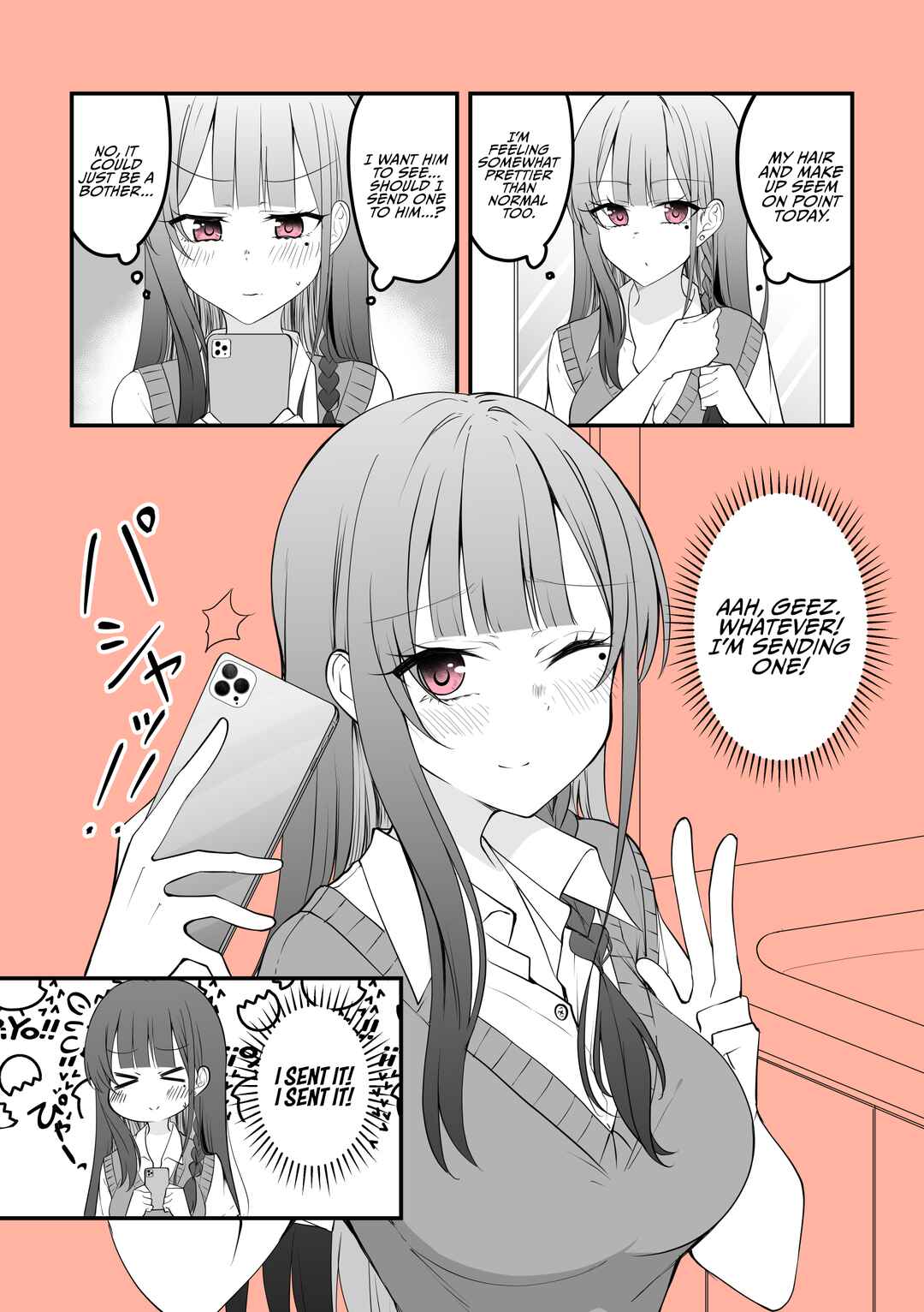 Page 1 Chapter 37 Mechamecha Kininatteru Gyaru ga Nanka Yabee Kanji ni Natteku Yatsu