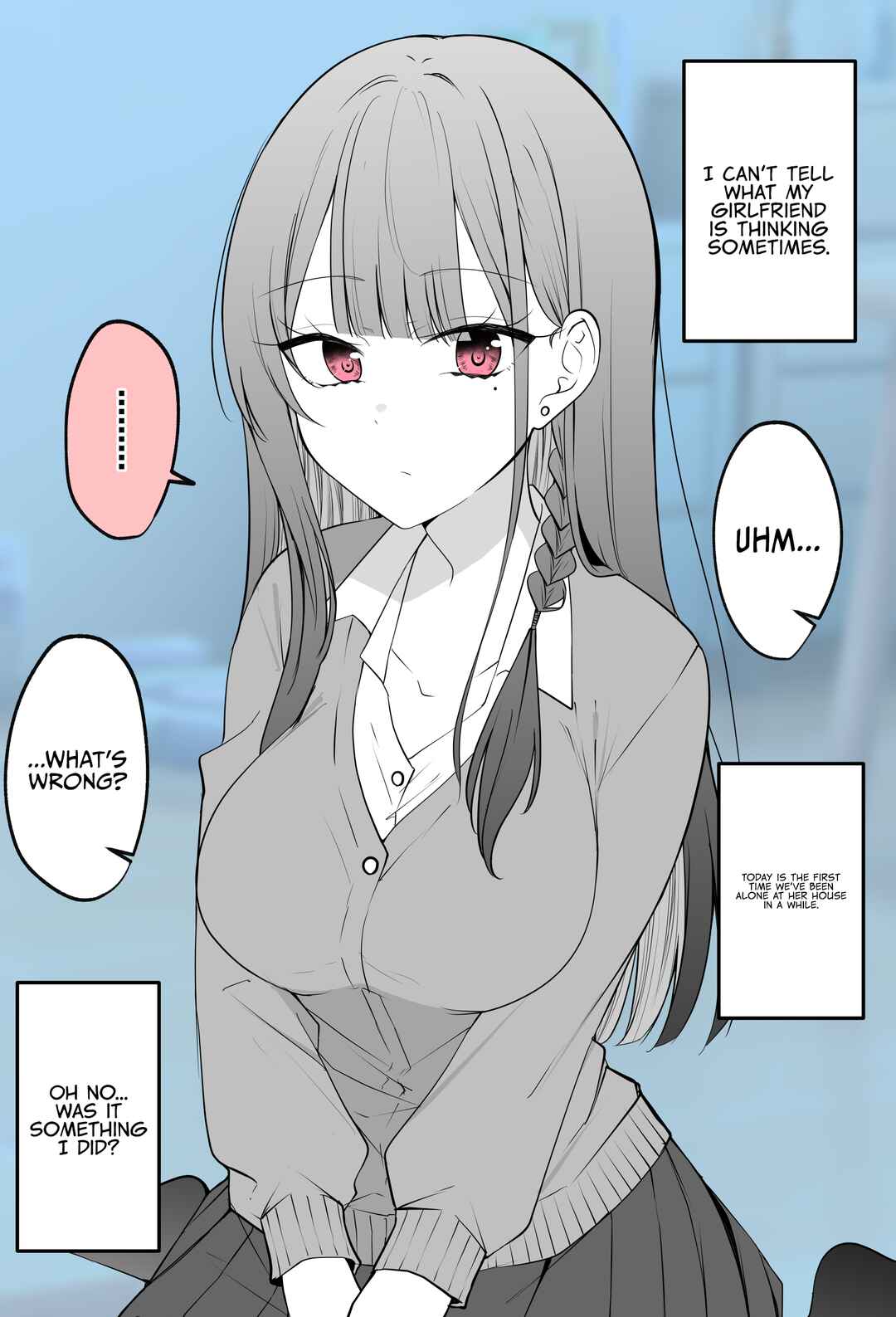 Page 1 Chapter 84 Mechamecha Kininatteru Gyaru ga Nanka Yabee Kanji ni Natteku Yatsu