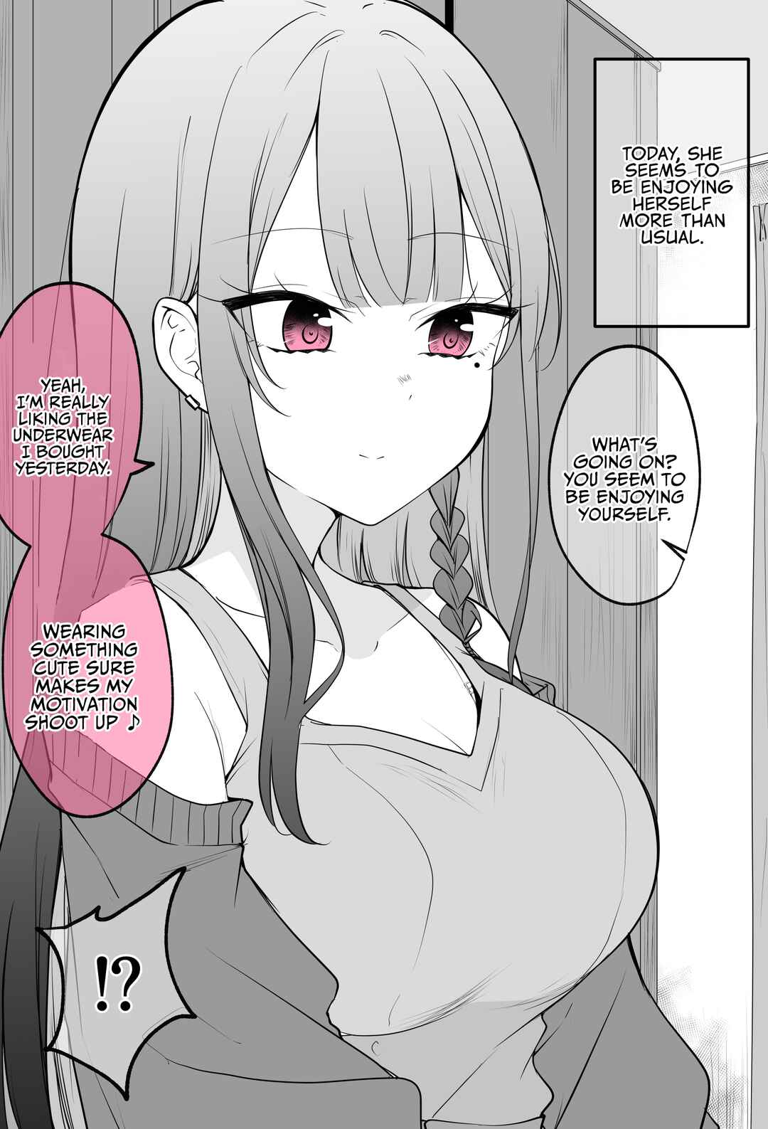 Page 1 Chapter 91 Mechamecha Kininatteru Gyaru ga Nanka Yabee Kanji ni Natteku Yatsu