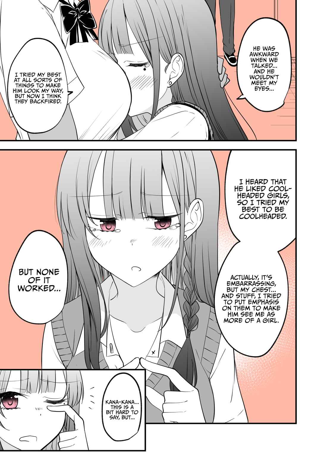 Page 2 Chapter 35 Mechamecha Kininatteru Gyaru ga Nanka Yabee Kanji ni Natteku Yatsu