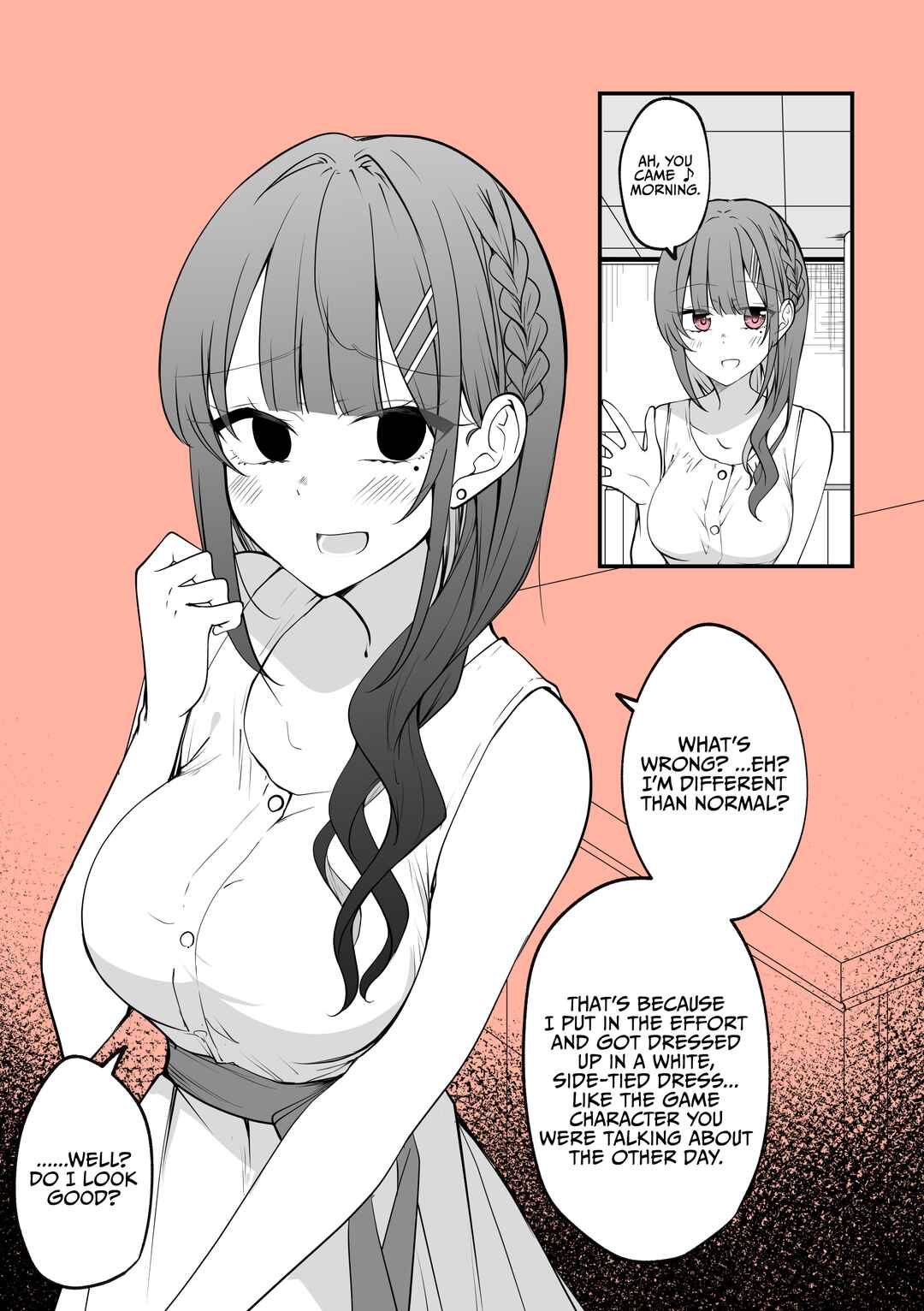 Page 1 Chapter 42 Mechamecha Kininatteru Gyaru ga Nanka Yabee Kanji ni Natteku Yatsu