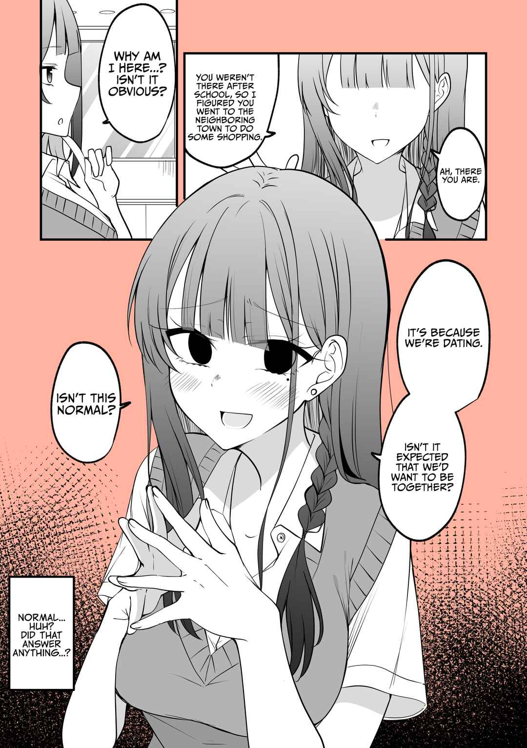 Page 1 Chapter 40 Mechamecha Kininatteru Gyaru ga Nanka Yabee Kanji ni Natteku Yatsu
