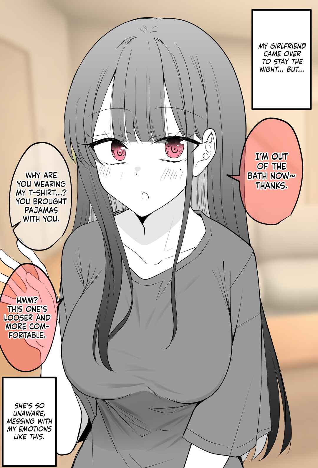 Page 1 Chapter 103 Mechamecha Kininatteru Gyaru ga Nanka Yabee Kanji ni Natteku Yatsu